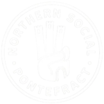 The light logo image of The Northern Social