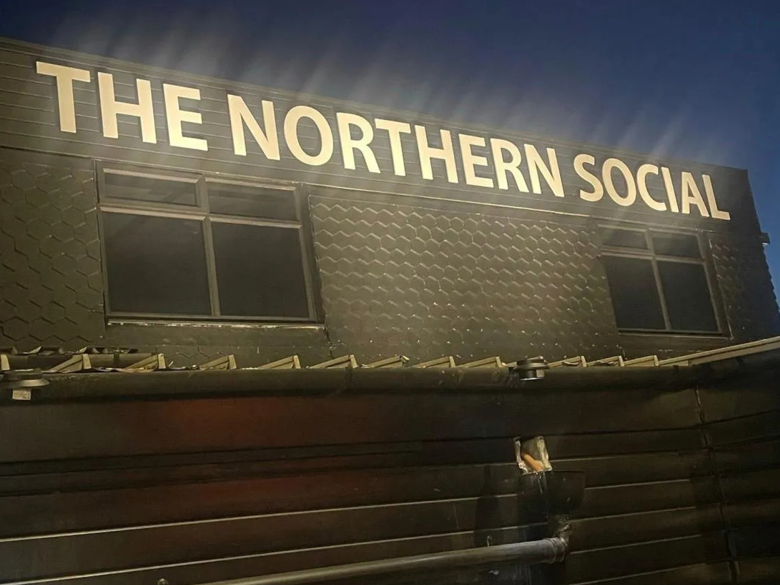 The Northern Social signage on the outside