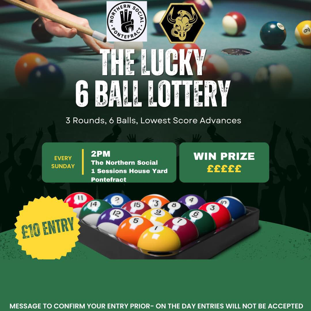 The Lucky 6 Ball Lottery @ The Northern Social